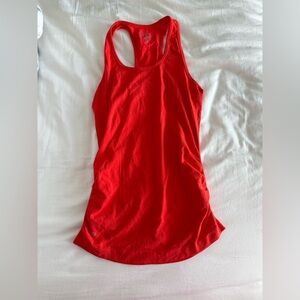 Athleta Vibrant Red Tank Top